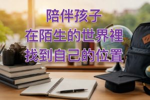 陪伴孩子在陌生的世界裡找到自己的位置 陪伴孩子在陌生的世界裡找到自己的位置
